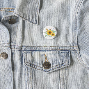 sunflower spring button