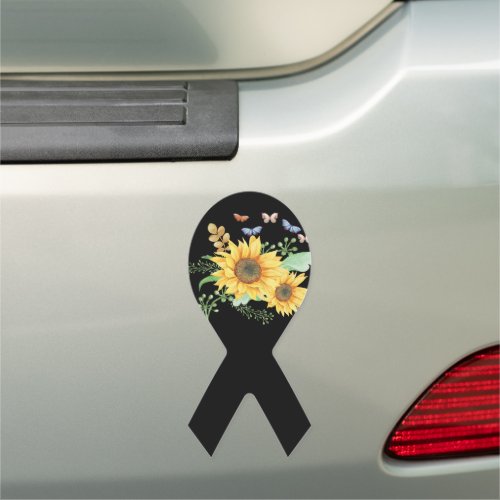 sunflower spring car magnet