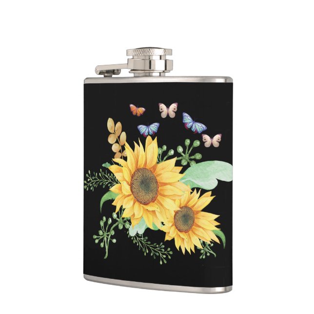 sunflower spring flask (Left)