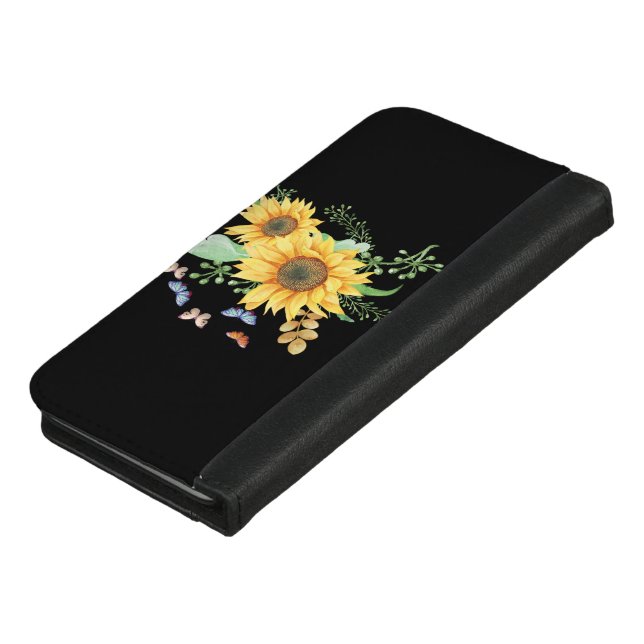 sunflower spring iPhone wallet case (Top)