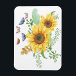 sunflower spring  magnet<br><div class="desc">sunflower spring, Are you a spring love? or do you love flower? well, this funny spring 2021 is an excellent choice for you. Show the world your sunflower art loves with this fun design. Add to your wardrobe or gift to a friend or family member. If you are looking for...</div>