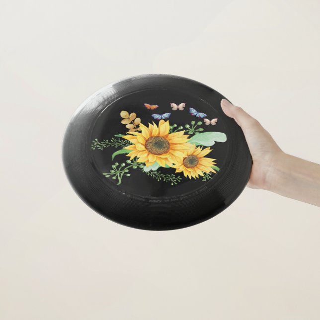 sunflower spring Wham-O frisbee (In Hand)
