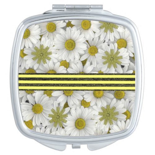 Sunflower Square Compact Mirror