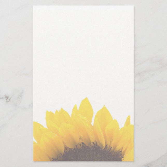 Sunflower Stationery (Front)