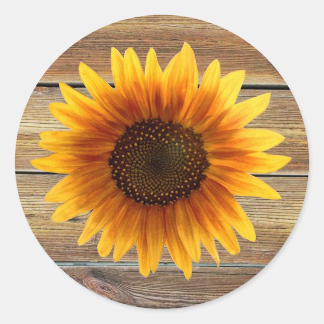 Sunflower Sticker (Front)