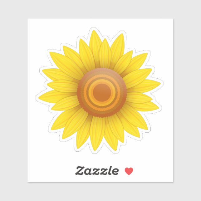 Sunflower Sticker (Sheet)