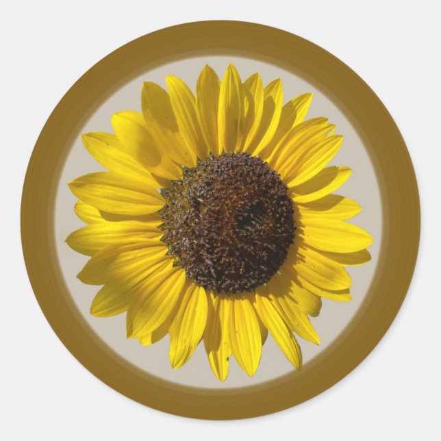 Sunflower Sticker (Front)