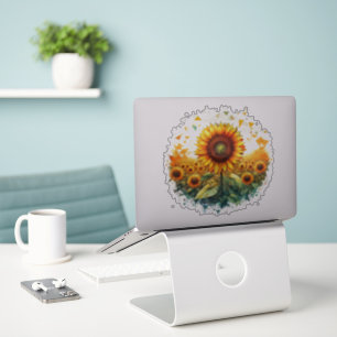 Sunflower Sticker