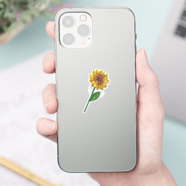 Sunflower sticker (Phone)