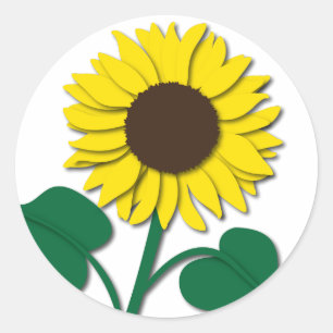 Sunflower Sticker