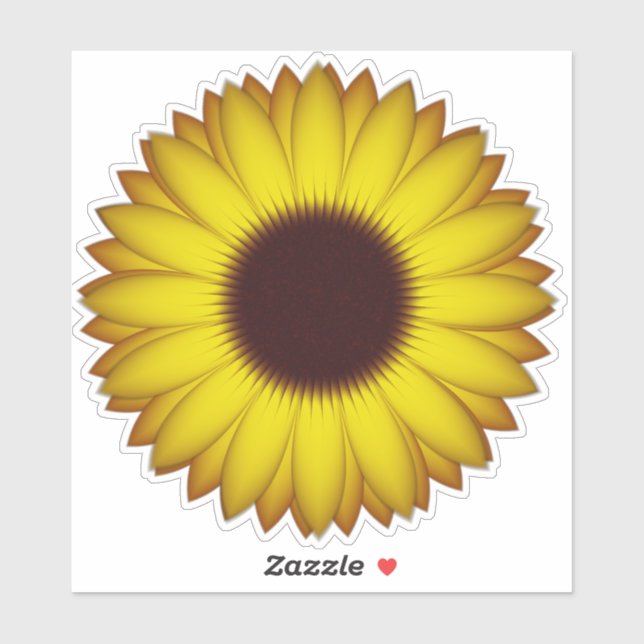 Sunflower  sticker (Sheet)