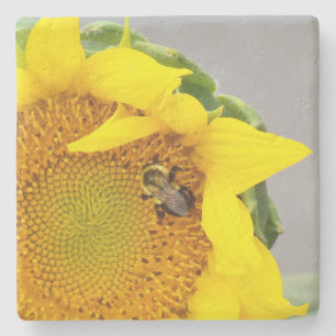 Sunflower Stone Coaster