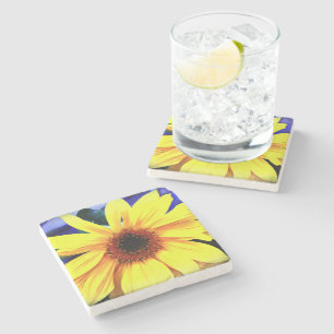Sunflower Stone Coaster