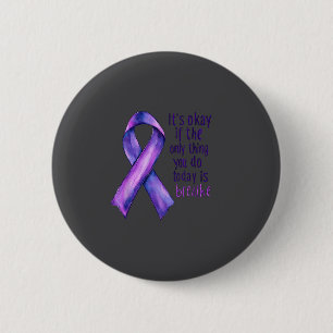 Sunflower Suicide Awareness Button