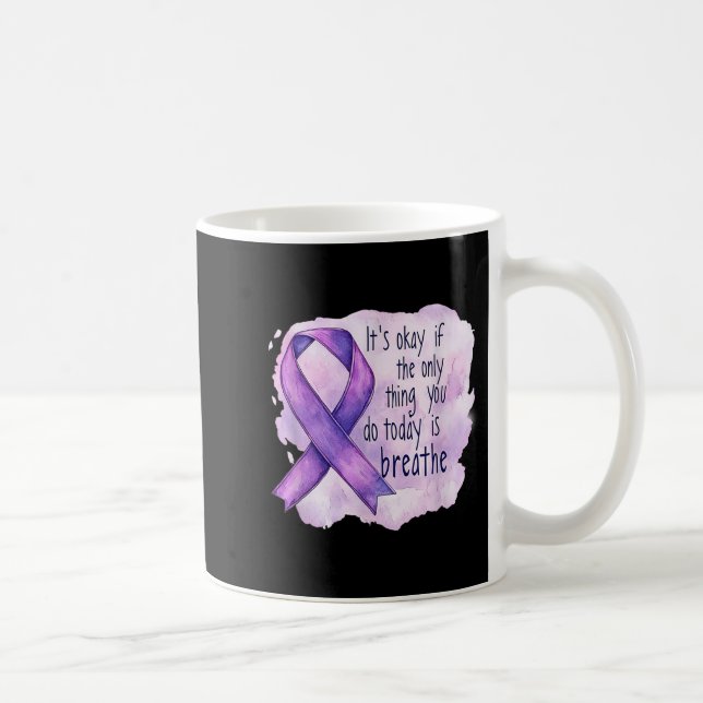 Sunflower Suicide Awareness  Coffee Mug (Right)