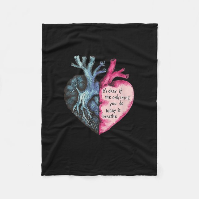 Sunflower Suicide Awareness  Fleece Blanket (Front)