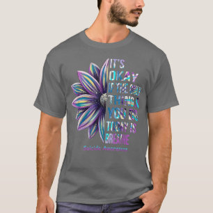 Sunflower Suicide Prevention Awareness Month Famil T-Shirt
