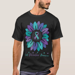Sunflower Suicide Prevention Awareness Month T-Shirt