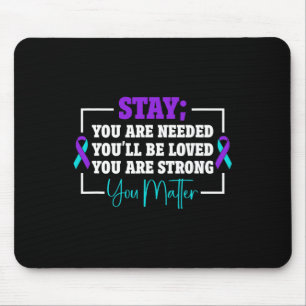 Sunflower Suicide Prevention Suicide Awareness 1 Mouse Pad