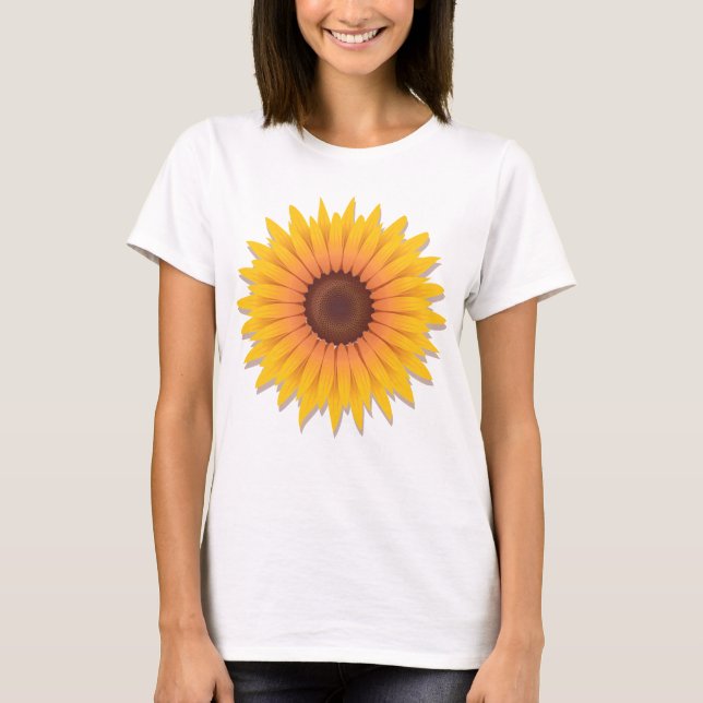 Sunflower Summer Ladies Top (Front)