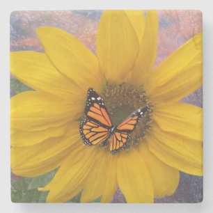 Sunflower Summer Stone Coaster