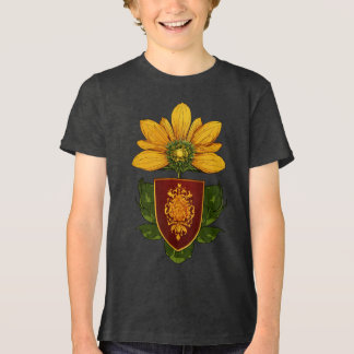 Sunflower & Sun – Symbol of Optimism & Growth Tri-Blend Shirt