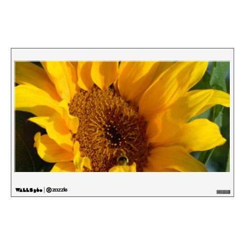 Sunflower Sun Wall Decal