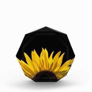 Sunflower Sunrise Paperweight Acrylic Award