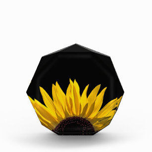 Sunflower Sunrise Paperweight Acrylic Award