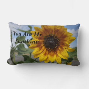 Sunflower Sunshine, Lumbar Pillow