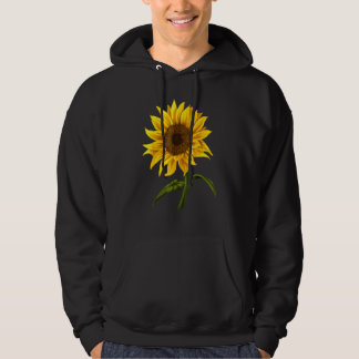 Sunflower Sunshine Watercolor Flower beautiful flo Hoodie