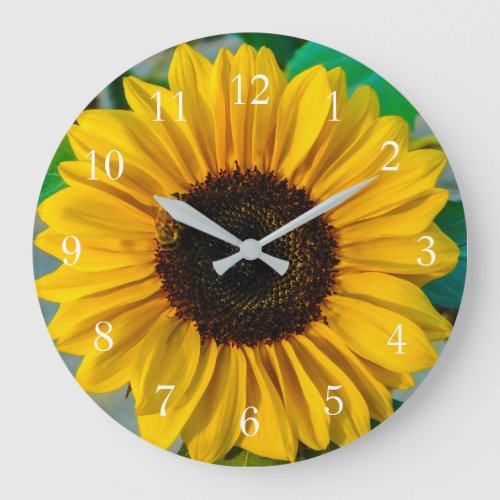Sunflower Supreme Large Clock