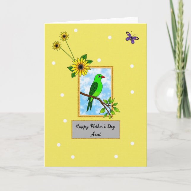 Sunflower Sweetest Day Card (Front)