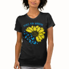 Sunflower symbol of Peace. Peace for Ukraine. 