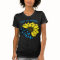 Sunflower symbol of Peace. Peace for Ukraine. 