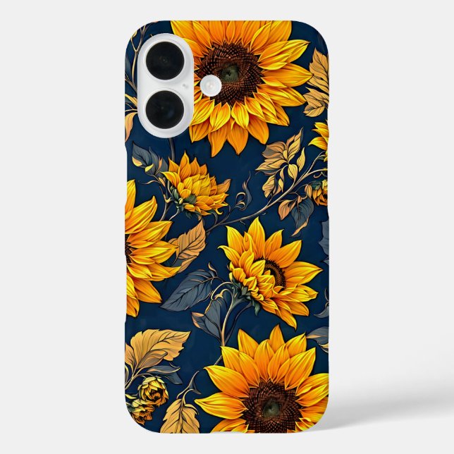 Sunflower Symphony iPhone Case (Back)