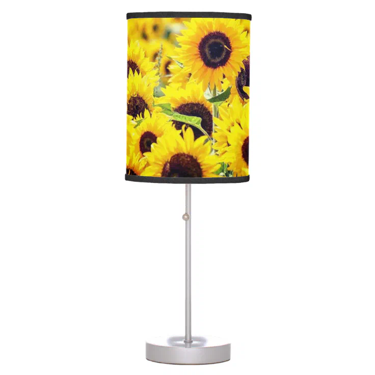 Sunflower Table Lamp Zazzle