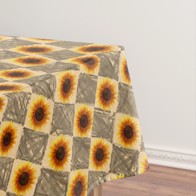Sunflower Tablecloth (In Situ)
