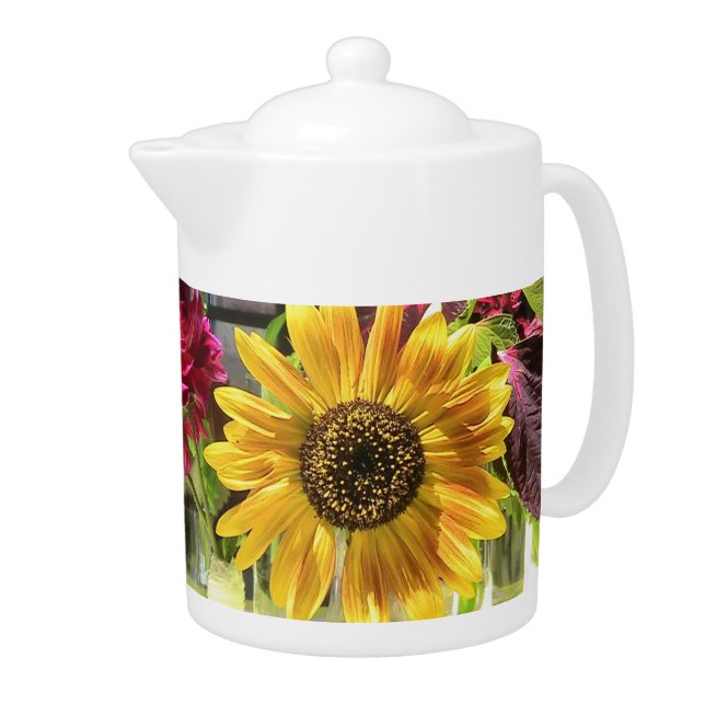 Sunflower Teapot (Right)