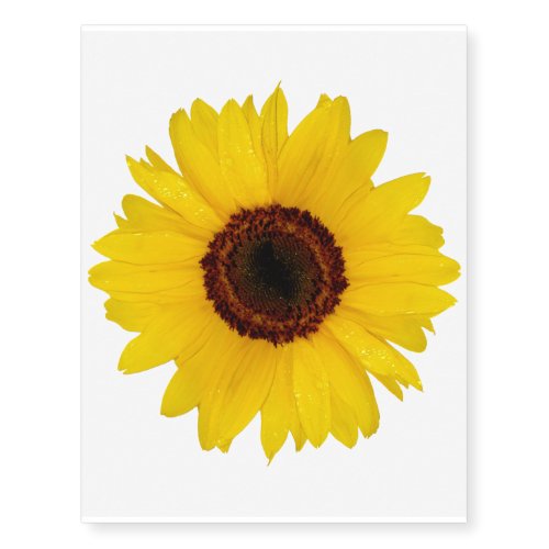 Sunflower Temporary Tattoos