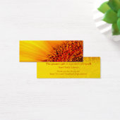 Sunflower Thank You Bookmark & Emerson Quote (Desk)