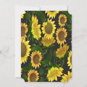 Sunflower Thank You Card