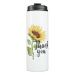 Sunflower Thermal Tumbler