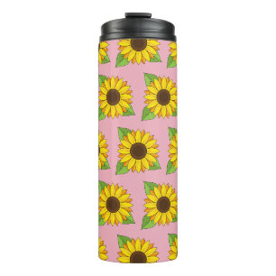 Sunflower Thermal Tumbler