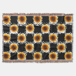 Sunflower Throw Blanket
