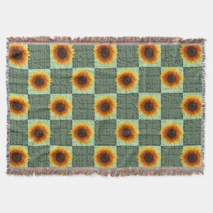 Sunflower Throw Blanket