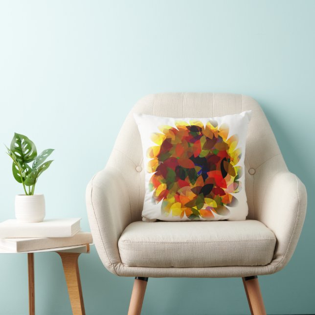 SUNFLOWER THROW PILLOW (Chair)