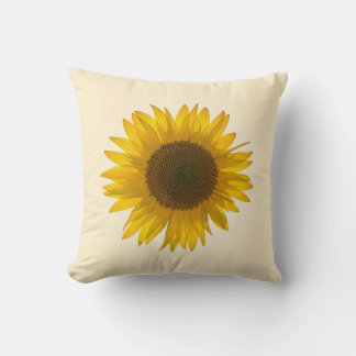 Sunflower Throw Pillow