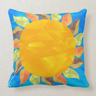 Sunflower Throw Pillow