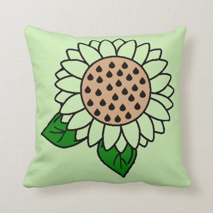 Sunflower Throw Pillow